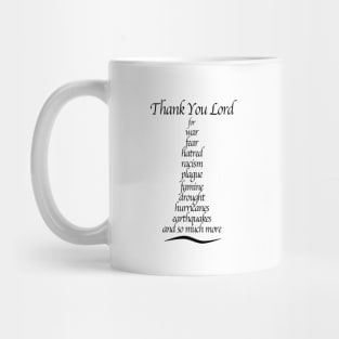 Thank You Lord Mug